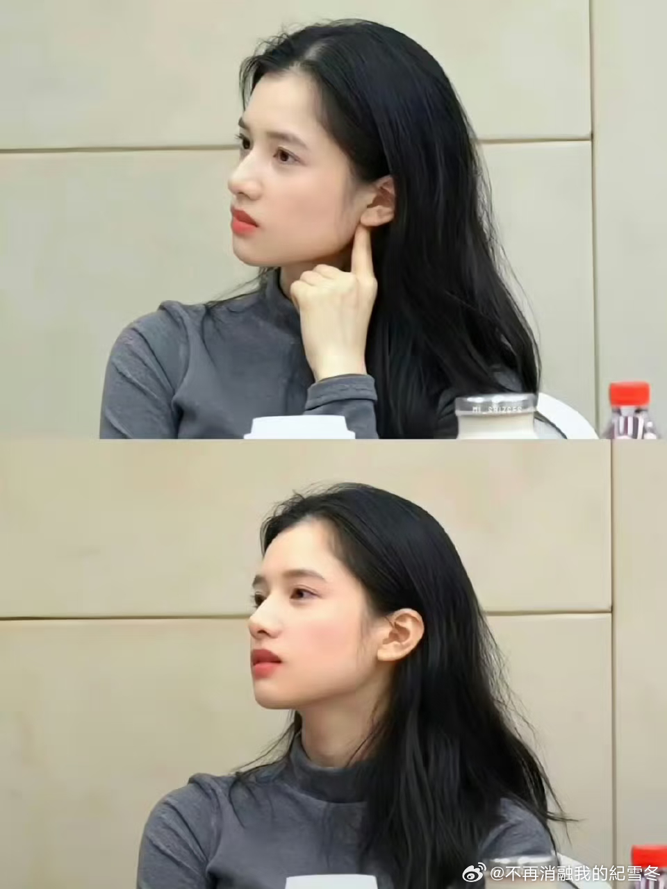 张婧仪不同时期的对比，她的底子真的太优越了，眼神很有辨识度 