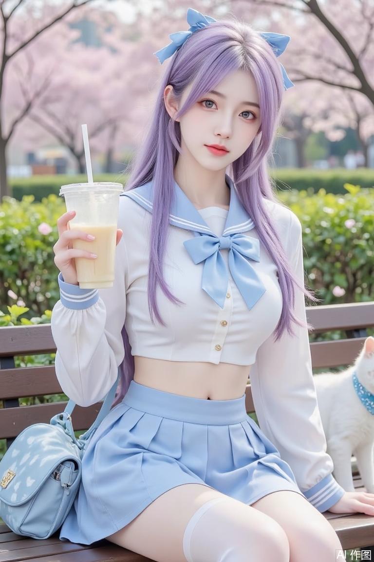 ai绘画 颜控 纯美制服少女 清纯女神 壁纸高清全屏高级感女生
