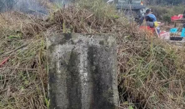 一块被草盖住的旧碑，

两个相隔八十年的名字，

一个没写完的家谱。

2022