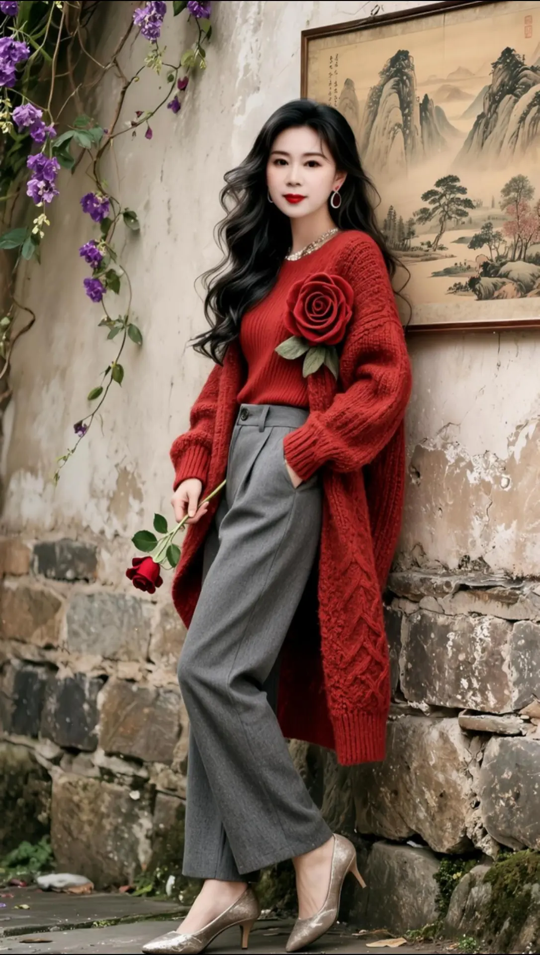 AI中式氛围感写真 随变ai随便玩