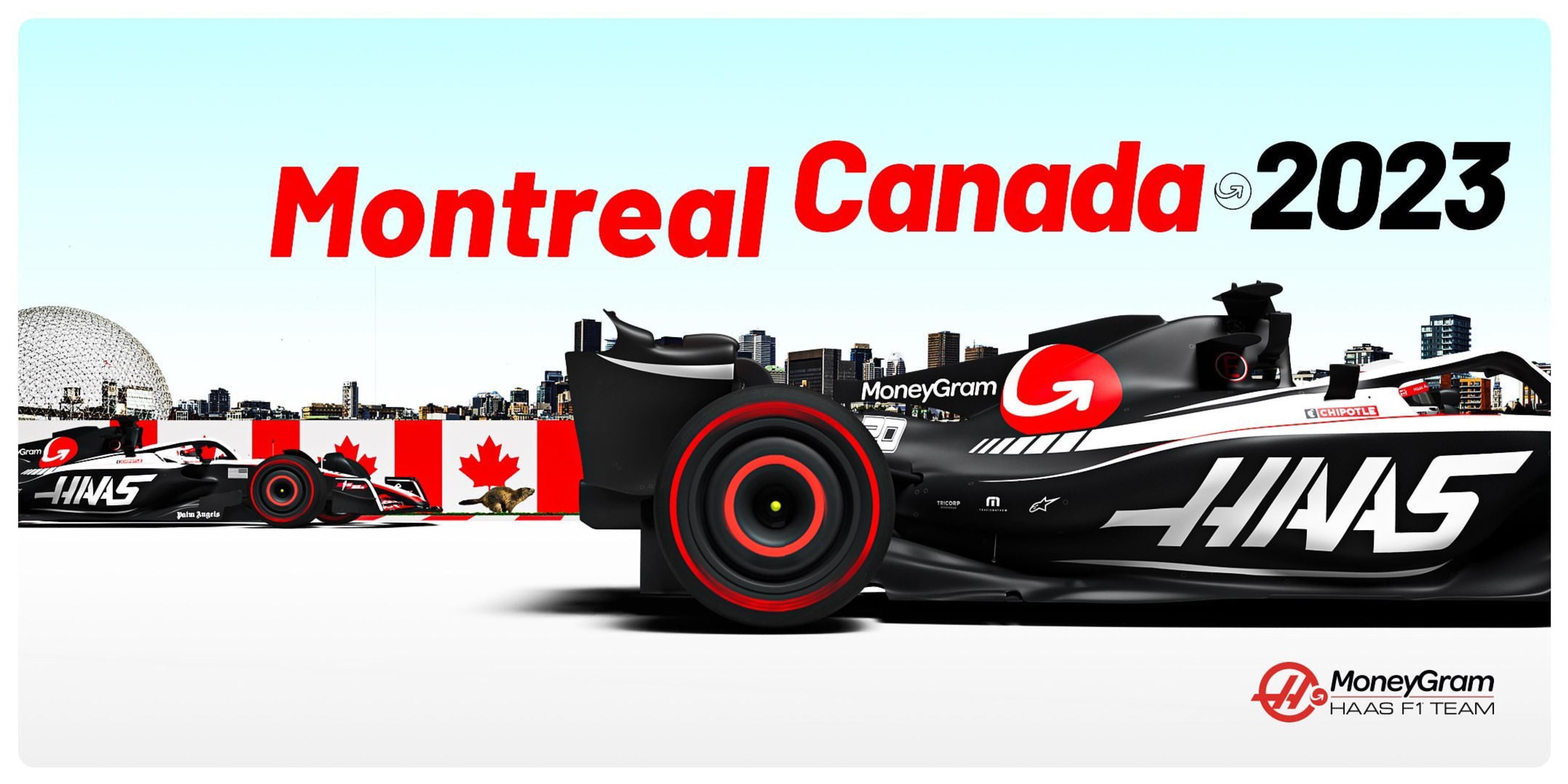 2023F1加拿大大奖赛~哈斯车队海报#2023F1加拿大大奖赛# ​​​#F1