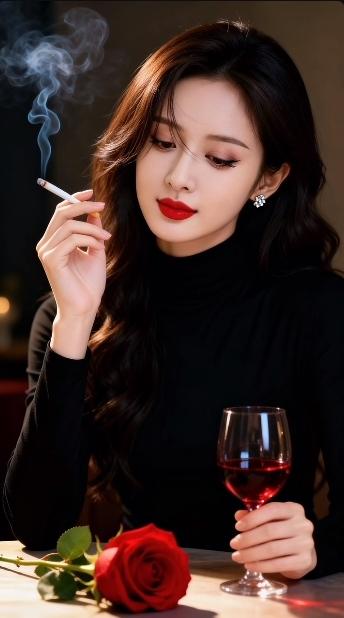 酒惹寂寞烟消愁，
相思无尽自讨忧，
来生不做痴情女，
～～～？

上联：瘦影相思
