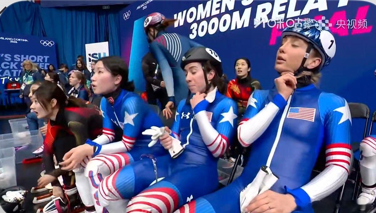 中国队获得女子3000米接力第五名全民聊冬奥