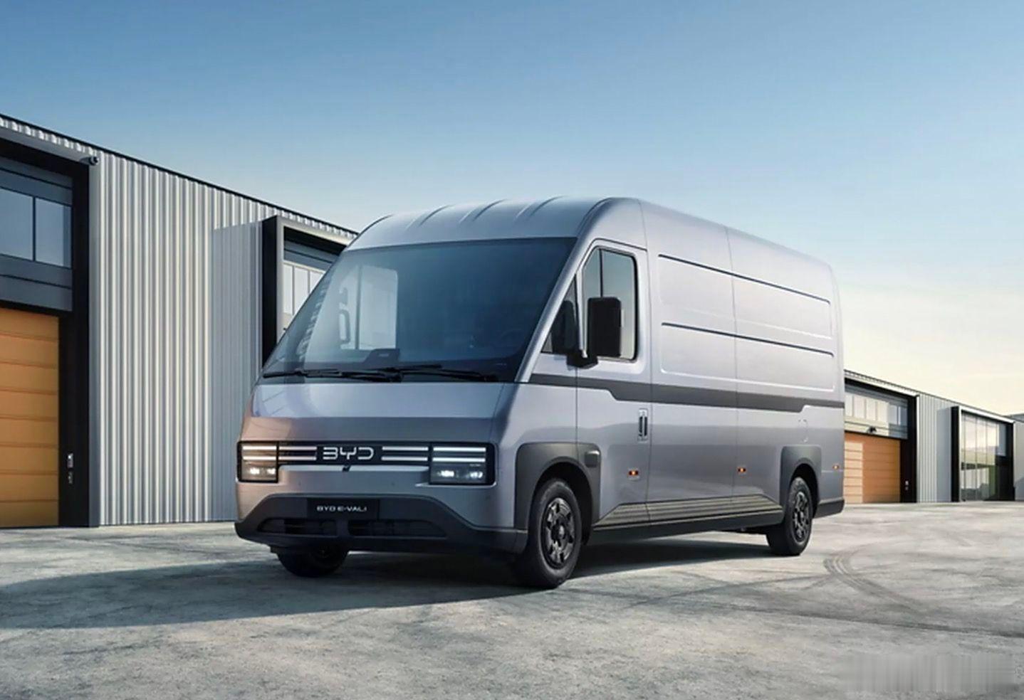 专门为欧洲市场设计，BYD电动轻型商用车——E-VALI正式发布。这类型的货车在