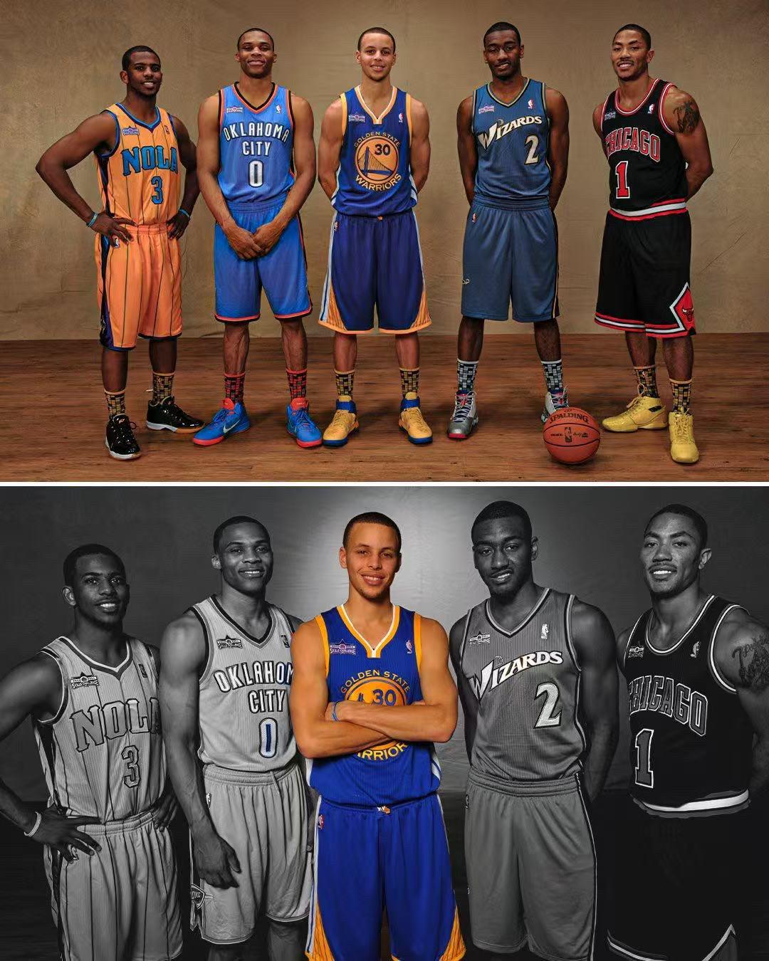 他们曾是NBA下一代控卫时代的代表人物。当年谁能想到，库里会是拿冠军最多的？威少