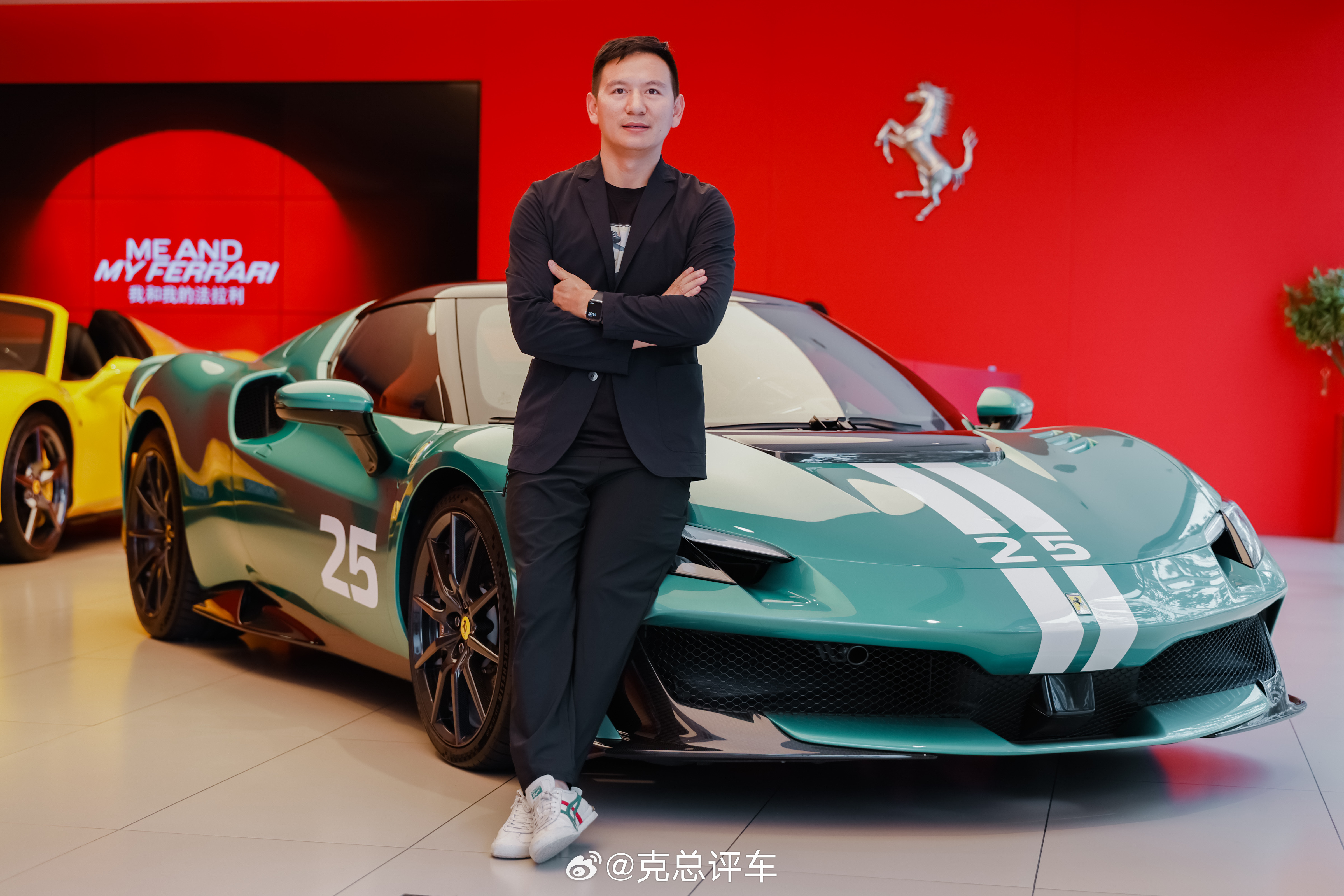 这是一台目前亚洲唯一的法拉利Ferrari 296 speciale法拉利296