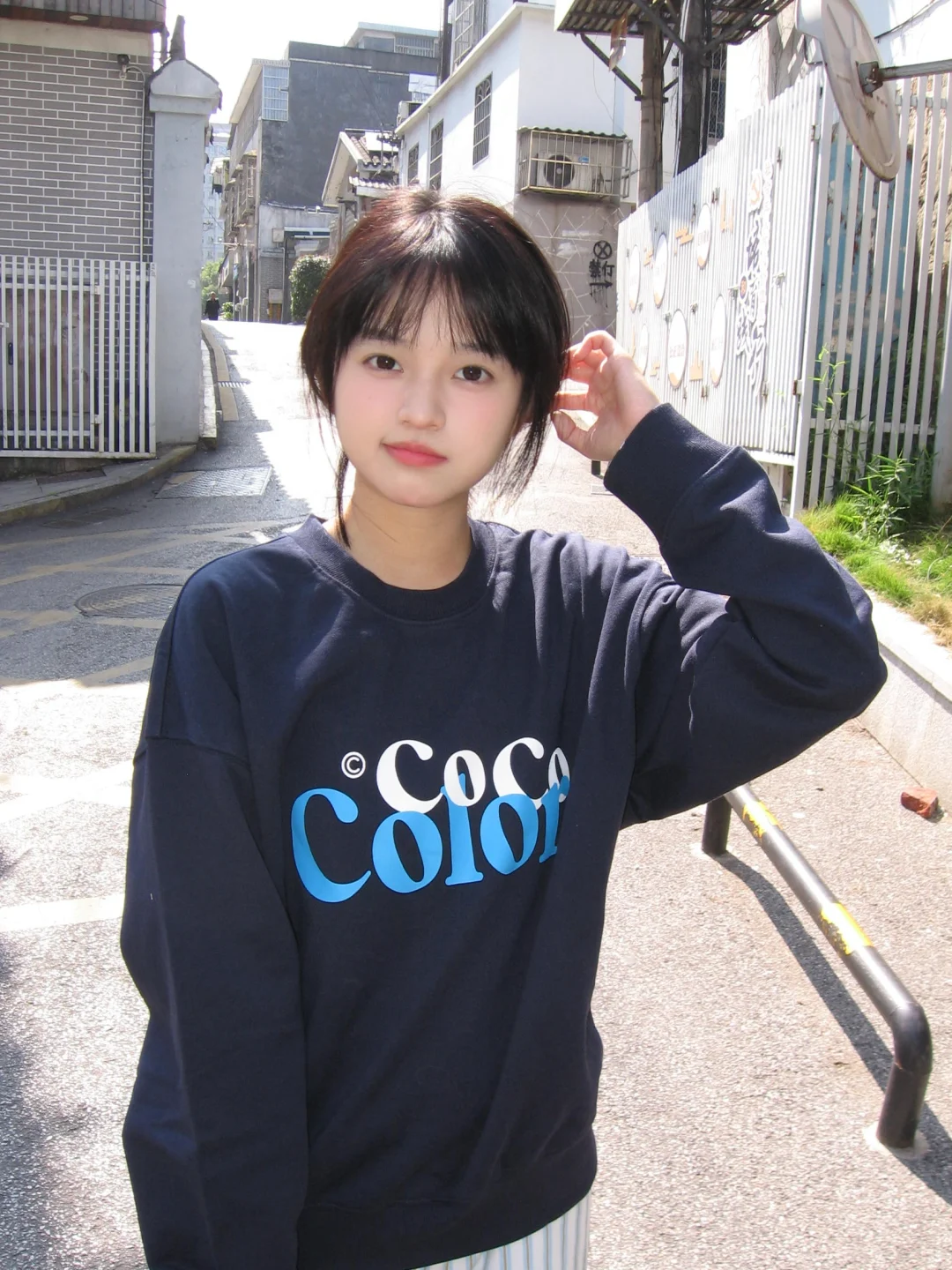 泡在阳光里啦！