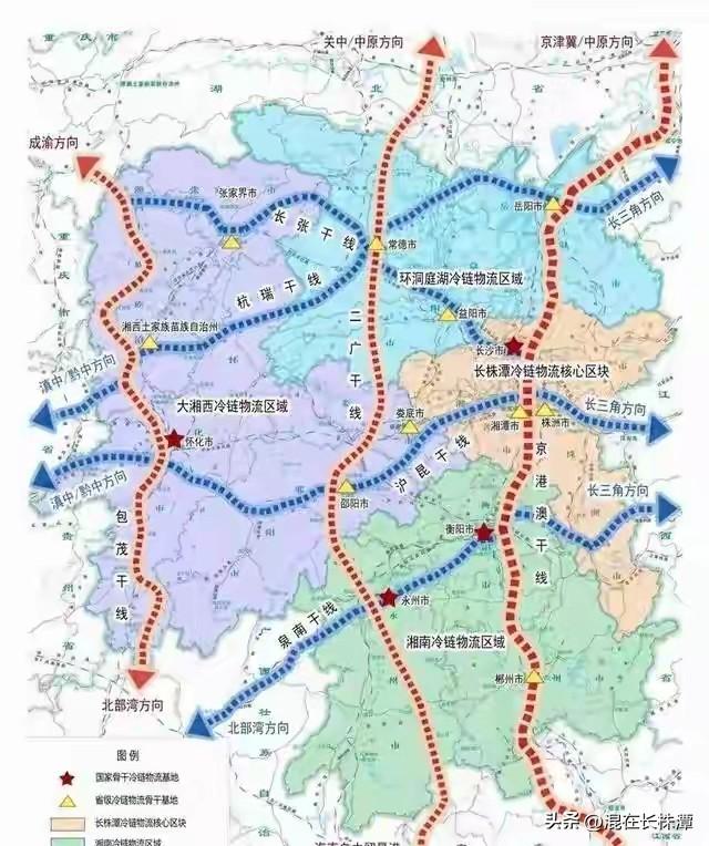 看湖南2035综合立体交通网规划，真的能感觉到三湘大地要彻底跳出内陆腹地的标签了