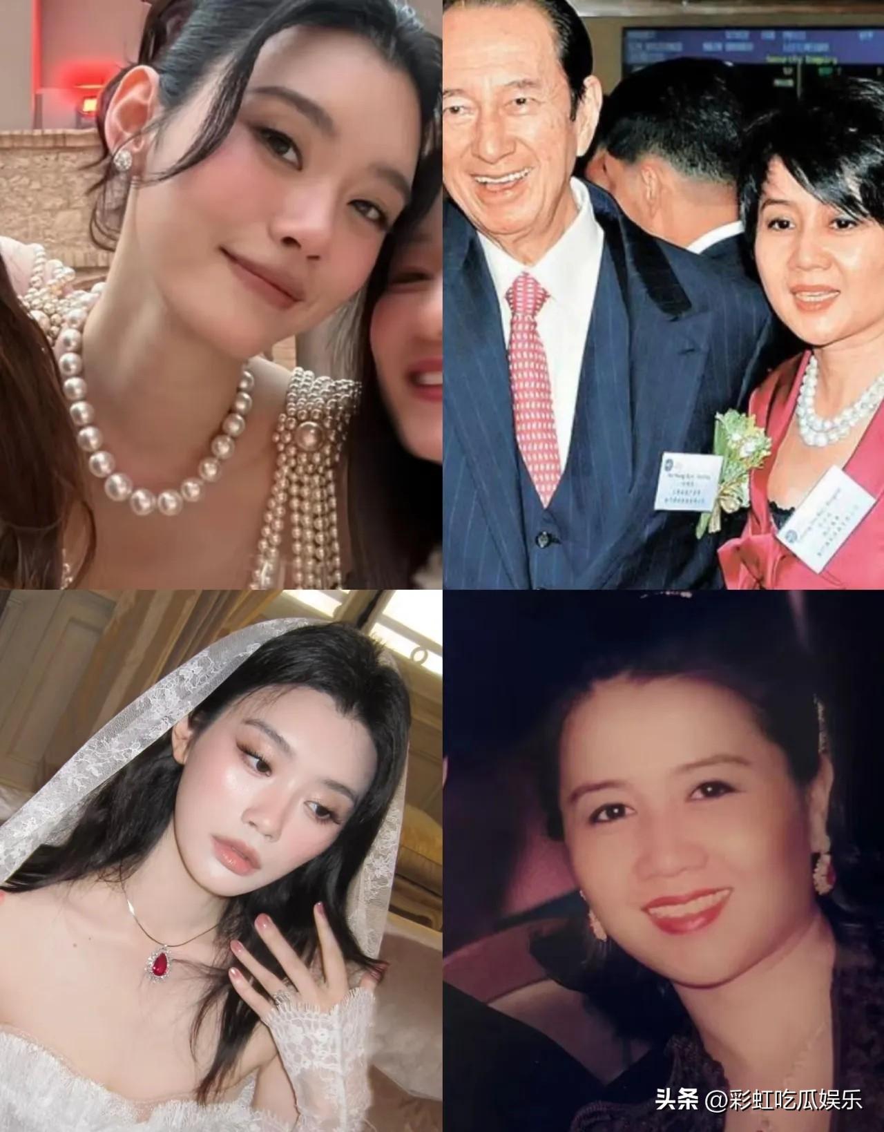梁安琪对儿媳女儿一碗水端平，女儿出嫁的时候梁安琪陪嫁了好多金手镯和钱，托举女儿女