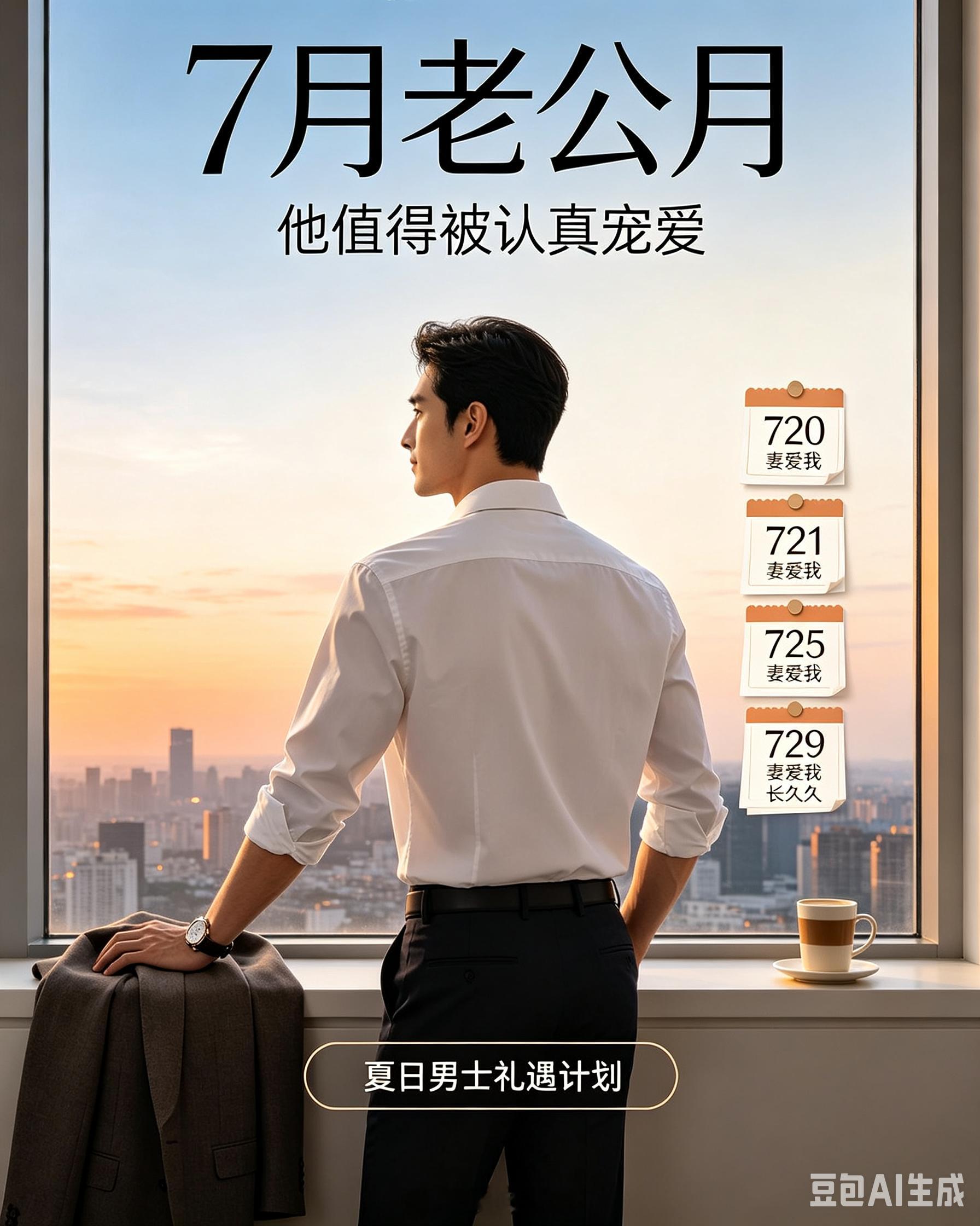 7月是爱夫月，爱不爱老公就看这个月！姐妹们一定要牢记，每年7月20日至7月29日