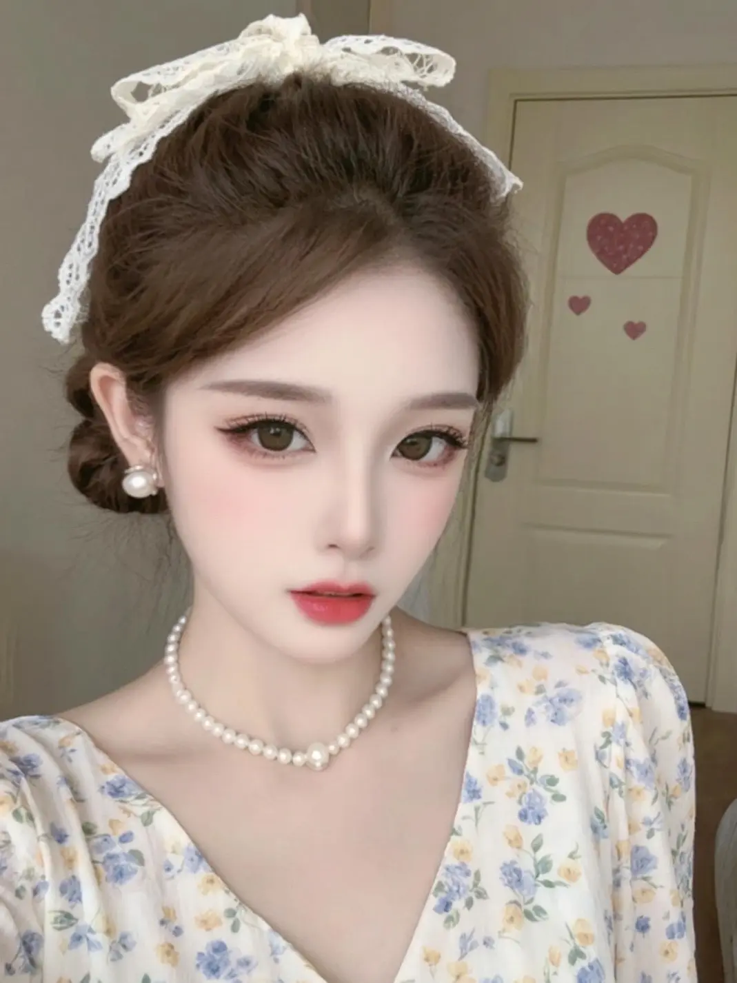 美妆 超美的甜妹穿搭分享 美瞳推荐美瞳种草 美瞳推荐 简单编发