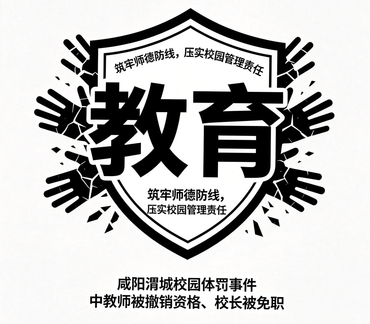 掌掴学生的教师被撤销资格，涉事校长被免职，咸阳渭城这起校园体罚事件的处理，释放出