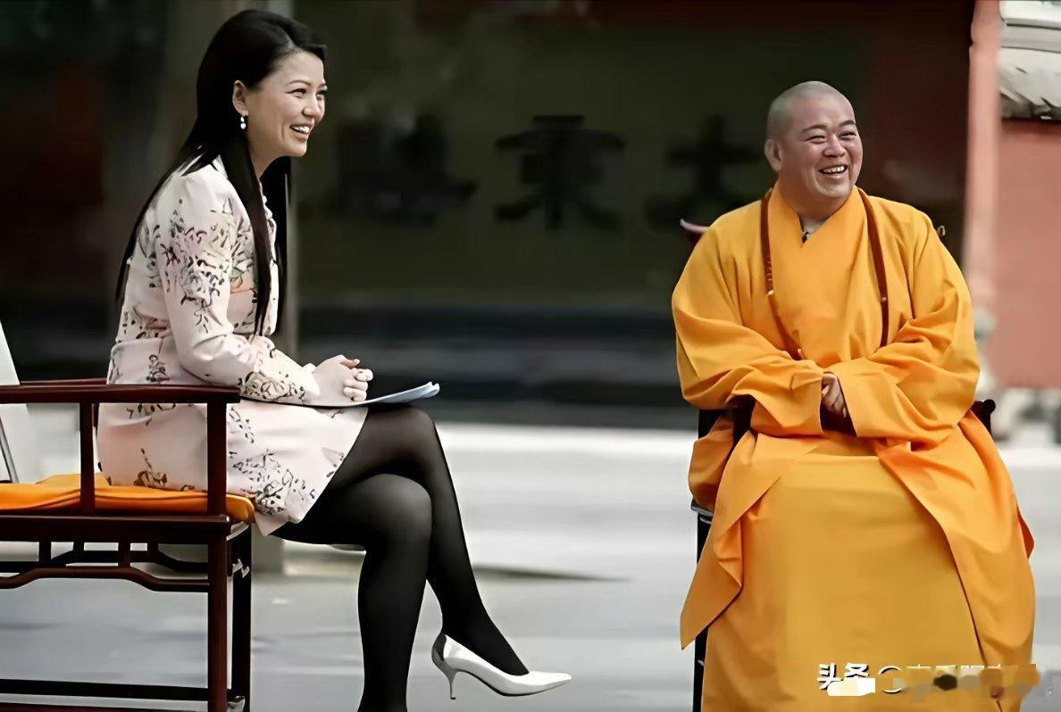 李湘采访释永信。 ​​​