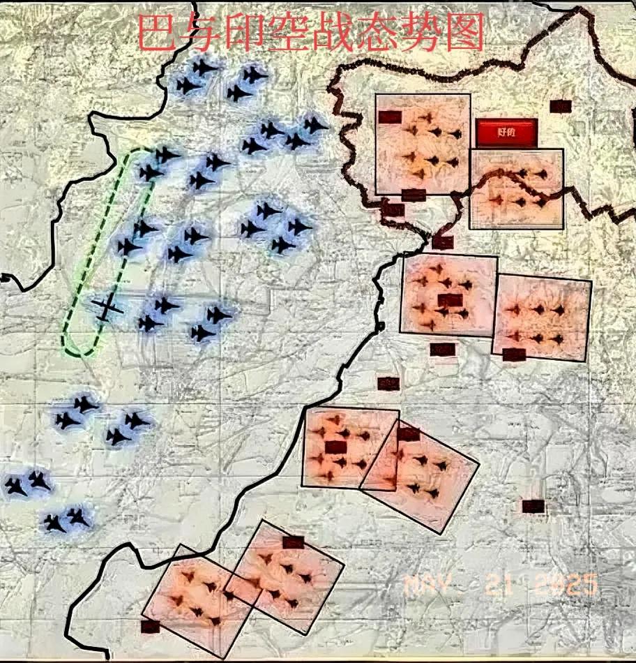 印巴空战复盘推演，阿三空军确实把平时筹划空中进攻作战的最高水平拿出来了，奈何碰上