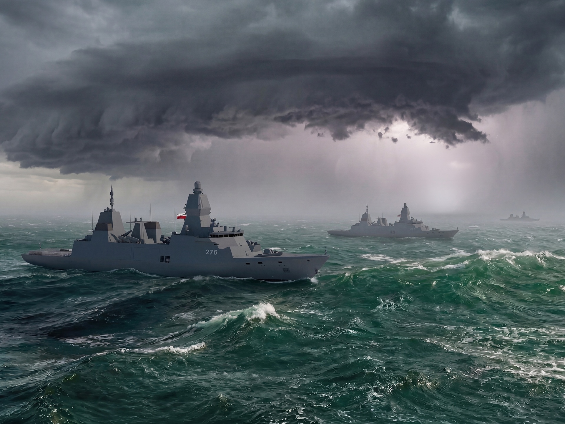 中外舰闻 波兰🇵🇱海军计划本月28日（2026年4月28日）举行Huraga