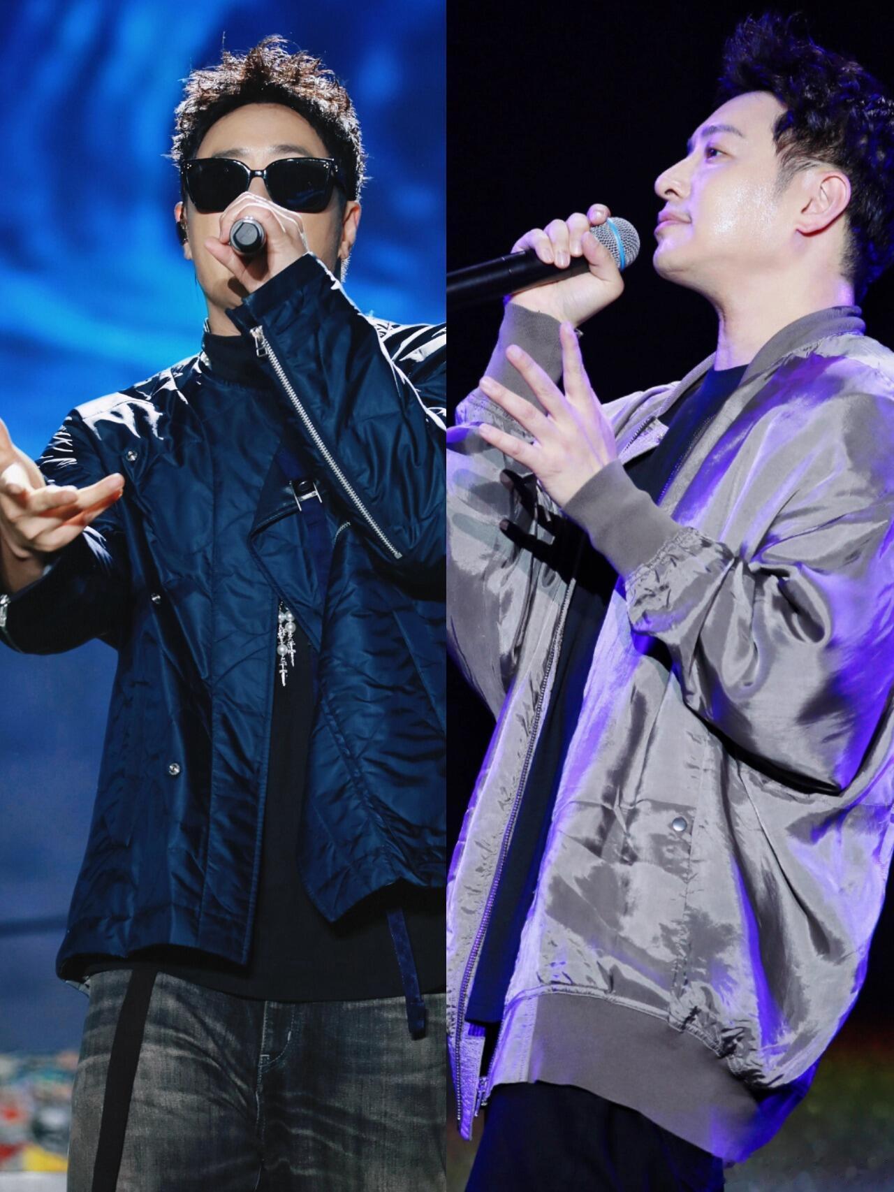 潘玮柏同一套衣服胖若两人潘玮柏同一套穿搭差出两个人！前期浮肿衣服贴身，后期瘦八公