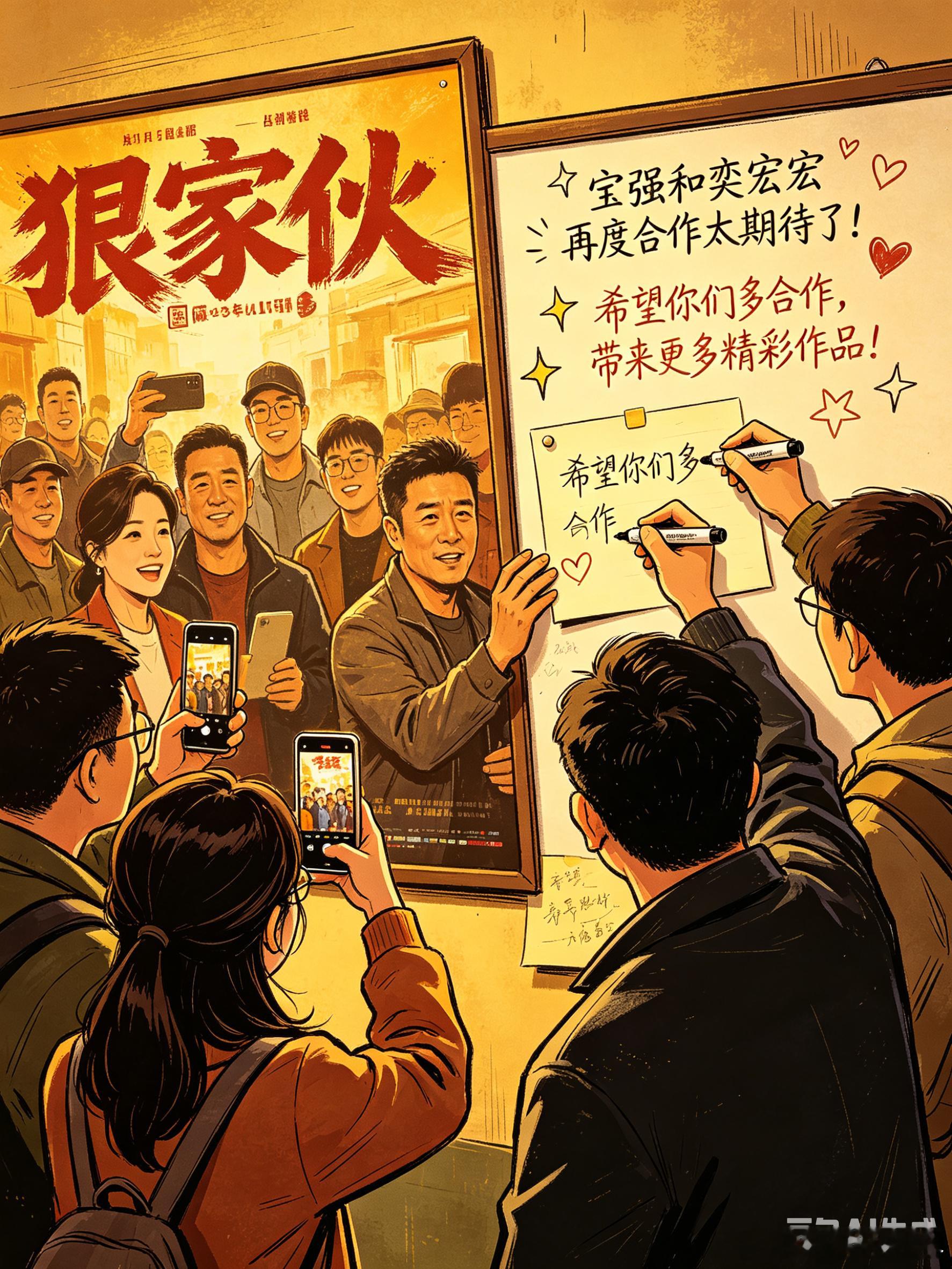 王宝强说和段奕宏自带化学反应那就多多合作看完王宝强采访里聊段奕宏的这段话，瞬间勾
