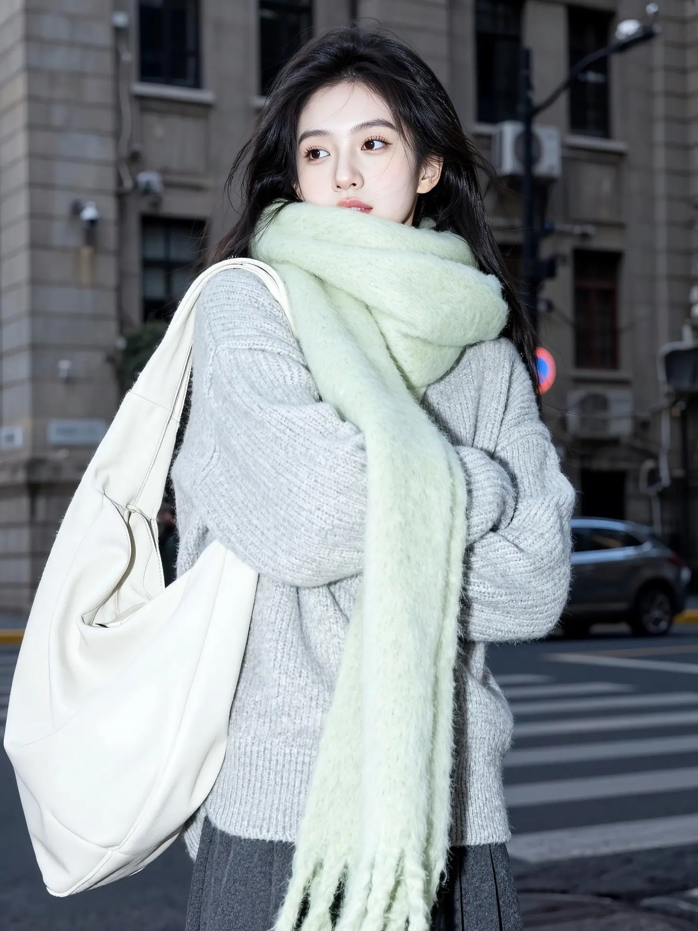 AI低饱和街拍 ai创作 ai创作 玩法合伙人计划 随变一拍都很夯