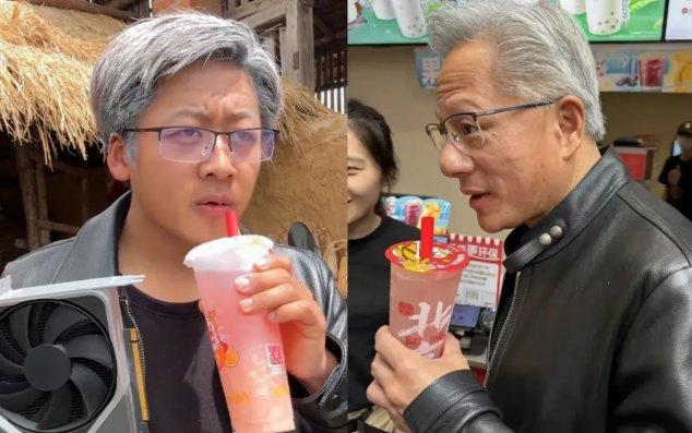 这小伙子自从黄仁勋来了后也是异军突起啊，
黄银勋靠着仿妆也是端上了网红这碗饭啊，