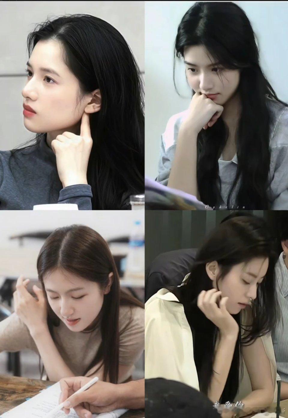 张婧仪丨卢昱晓丨李兰迪丨韩孝周谁更有高干女主气质呢？ 
