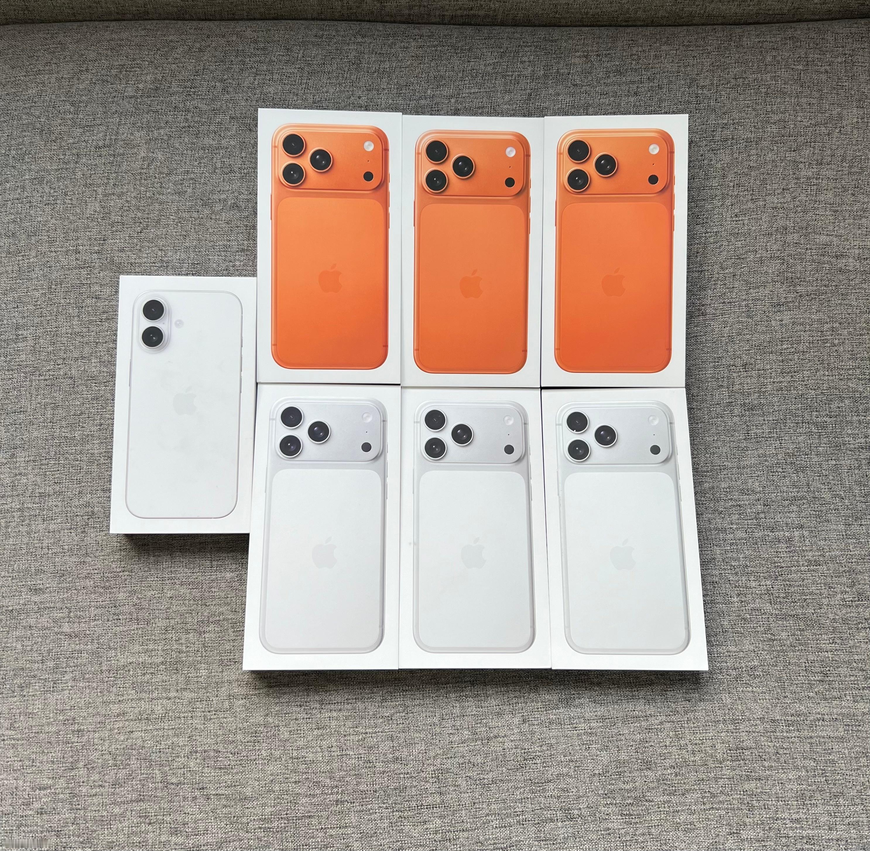 全新原封带票苹果17 Pro Max 512G橙色 ，11899苹果17 Pro