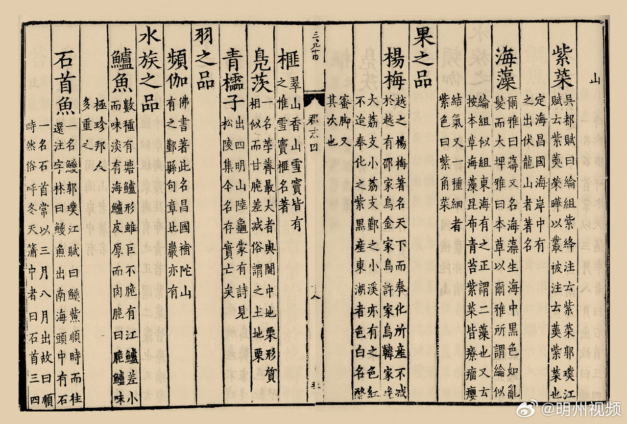 宁波杨梅藏着代代文人的诗情画意 宁波杨梅食用历史悠久，河姆渡、施岙等多处遗址，先
