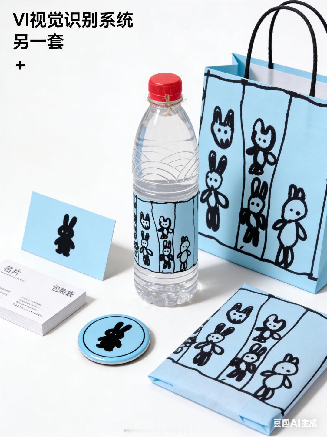 晚上幼儿园开家长会，看到娃自己设计的水瓶包装~说是精心给我准备的礼物好可爱啊不同