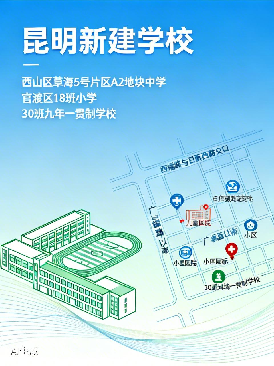 昆明又要新建学校啦！其中新建2所中学，位置分别在→

从云南省公共资源交易信息网