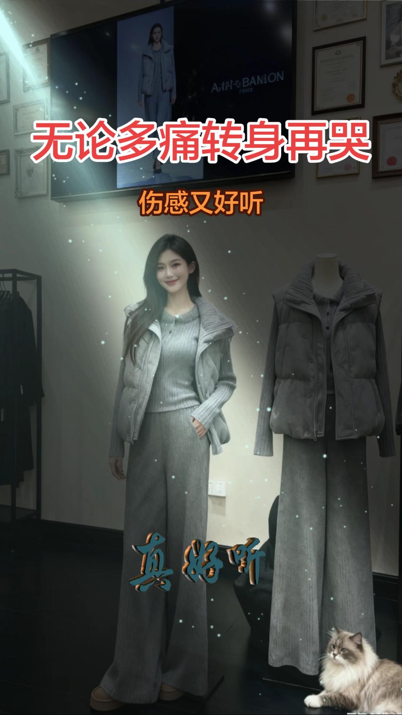 《无论多痛转身再哭》每日分享 穿搭 高级感穿搭 女装穿搭