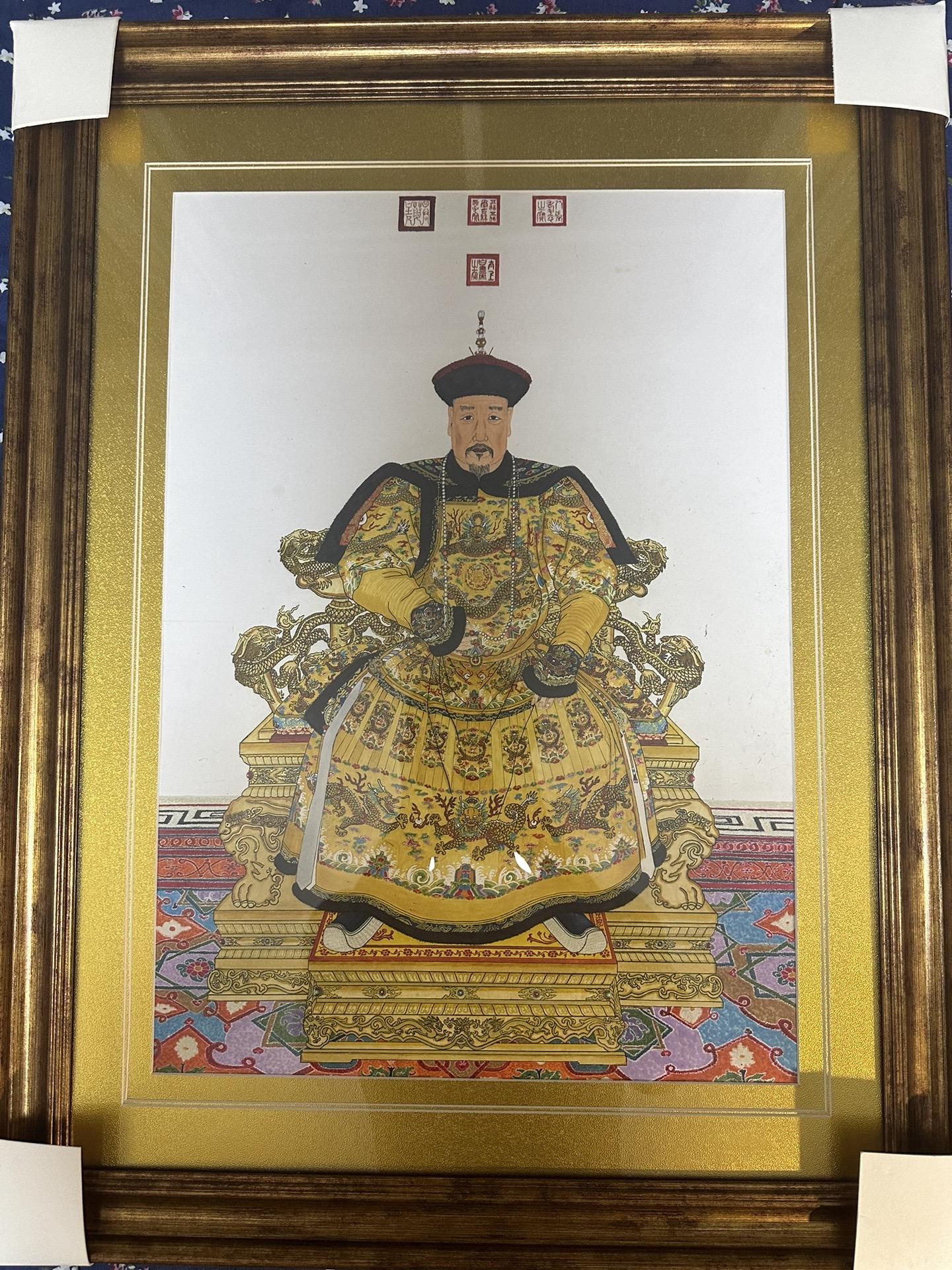 乾隆皇帝朝服像（老年）