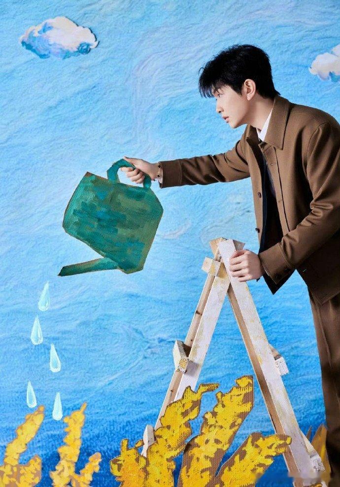 颜人中种地种到了音综 声生不息 瞧这造型，说是刚从田间劳作完来音综都行！简约清爽