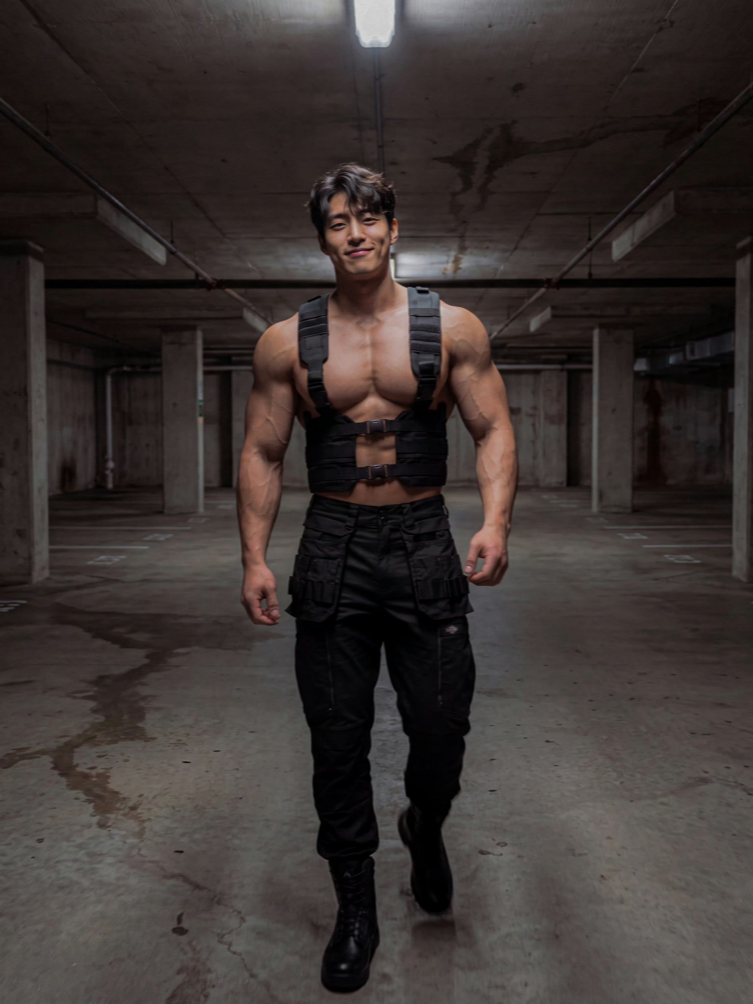 준재영（俊在英）肌肉男
