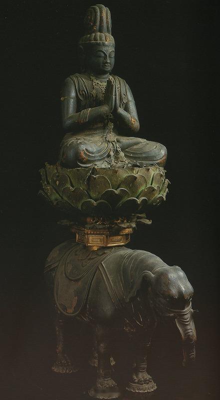 【常涤非超话】日本佛像 No.50【奈良原圆祥寺/普贤菩萨骑象像】（年代：平安时