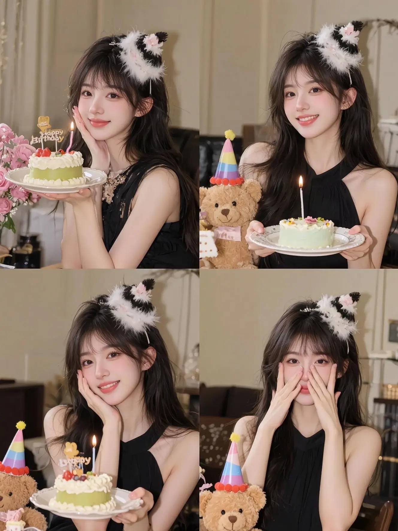 姐妹们，生日要快乐，往后余生也要快乐