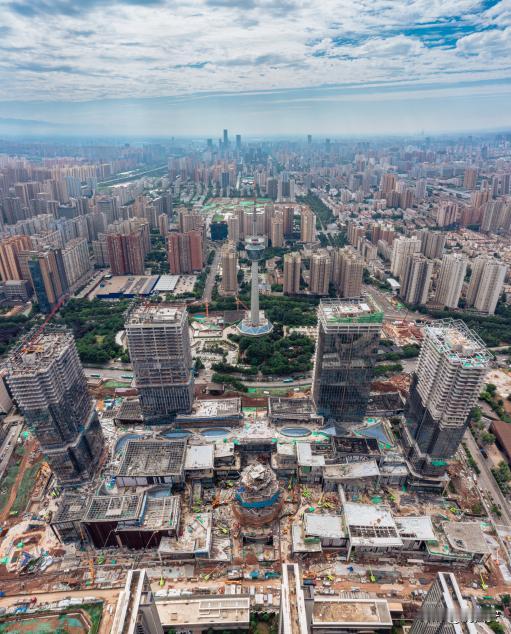西安CCBD与锦业路CBD同框！作为古都的全新地标，西安CCBD将打造一座“现象