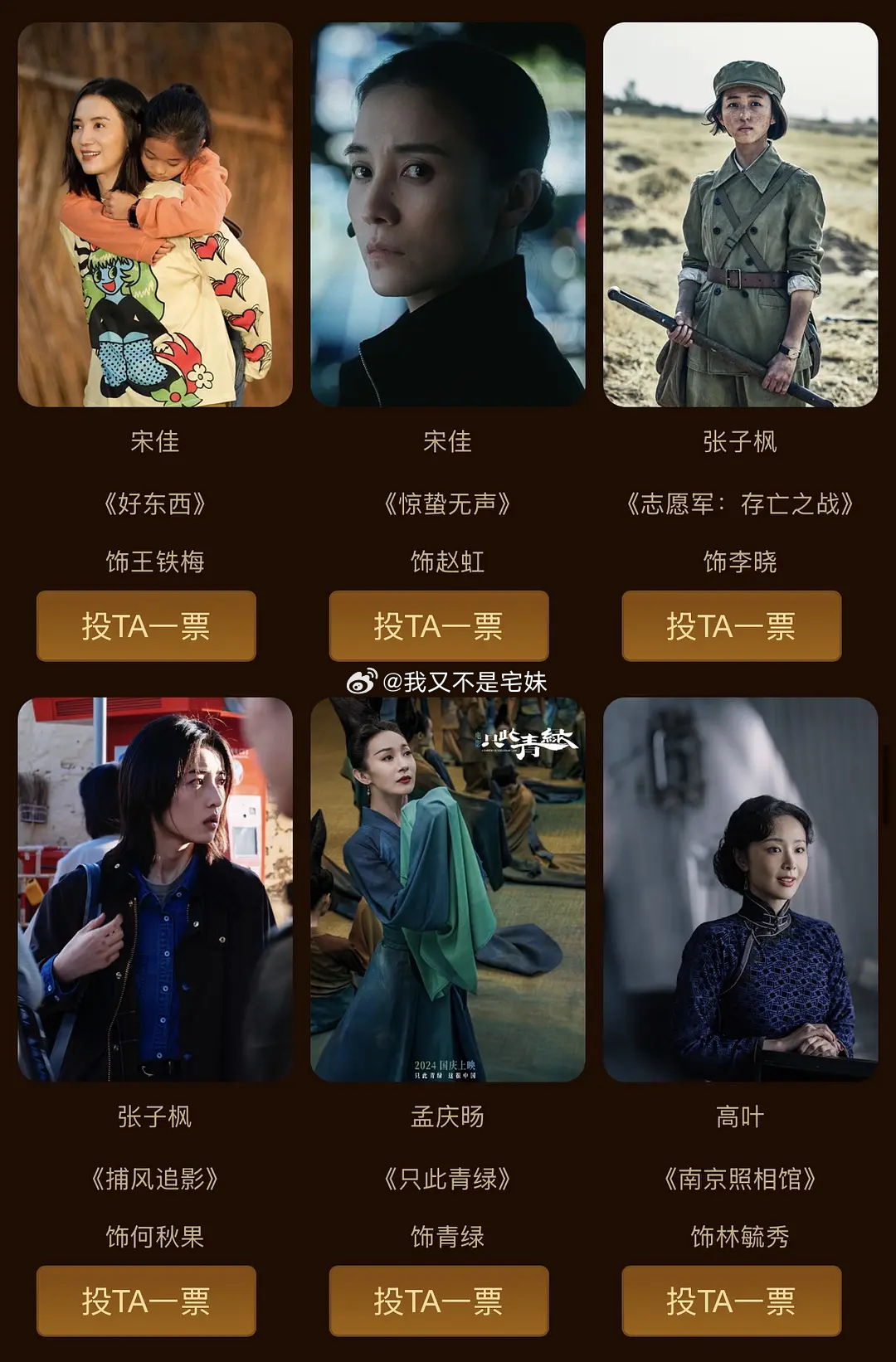 百花奖最佳男主最佳女主演员初选大名单。沈腾未入围。王传君报配。 