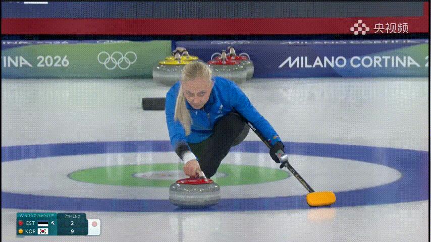 【奥运冰壶】五点的轮次，韩国9-3爱沙尼亚；挪威3-6捷克四队都有了五负，基本无