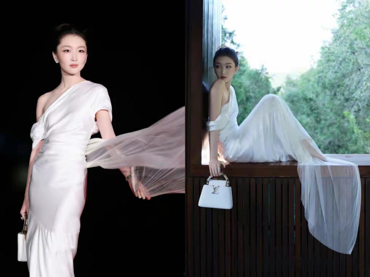 又见周冬雨，感觉她变得更美了。人美穿搭也美，真是养眼啊！

说实话，周冬雨的这个