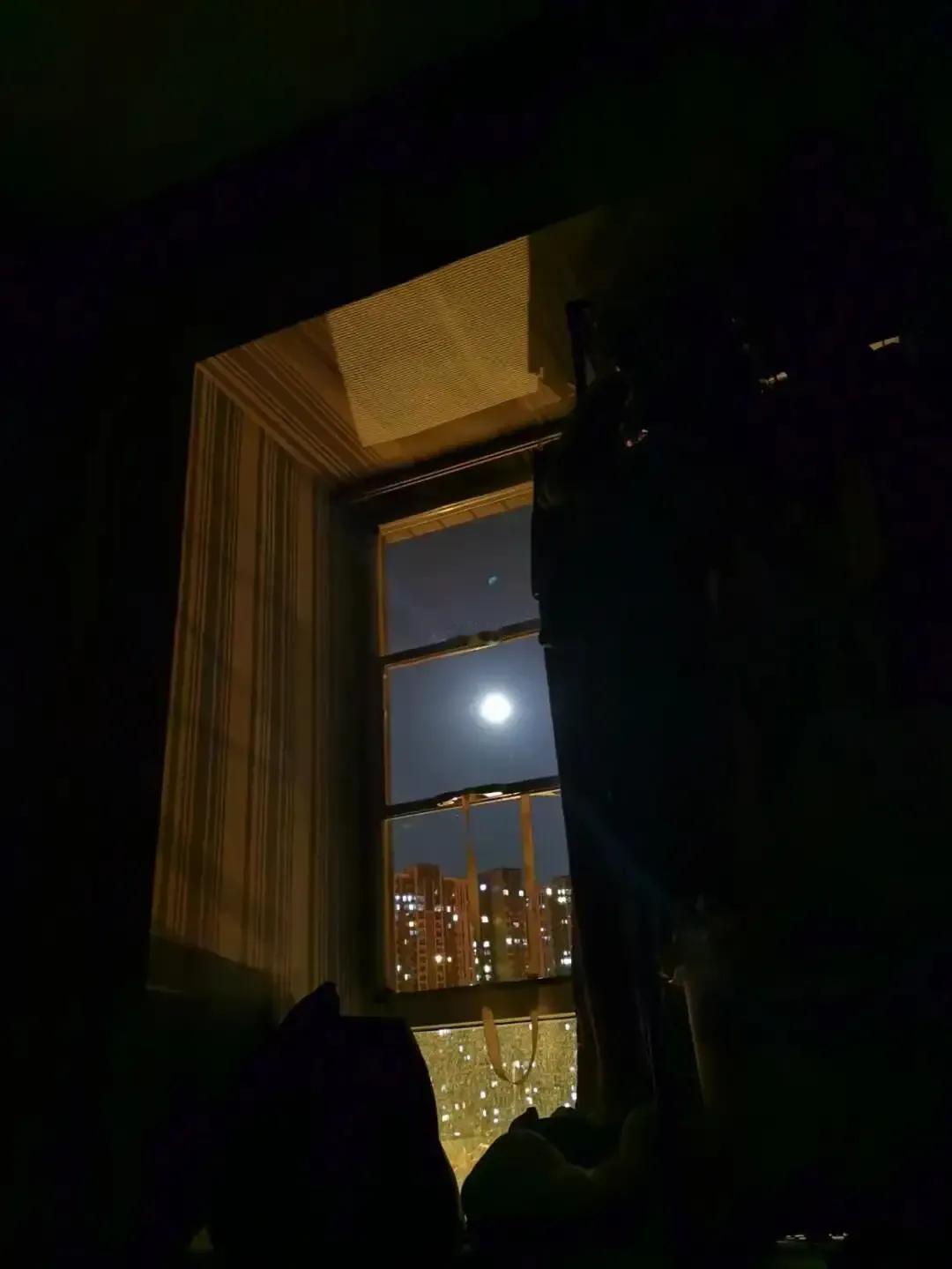 上联：闲窗半掩待月入；
下联：？？？