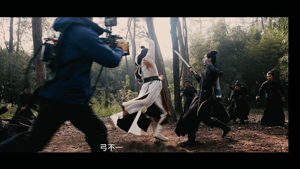杨洋章若楠打戏手搓感手搓武侠我等雨霖铃 真打真过瘾！拳拳到肉的力量感、行云流水的