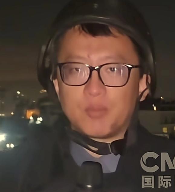 勇敢的记者，你在异国他乡一定要注意安全，盼望你平安归来！