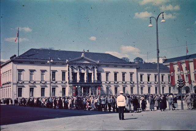 1937年的德国柏林街头 