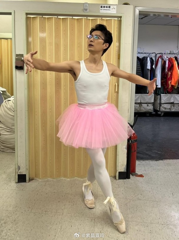 【On.cc】張景淳跳芭蕾舞畫面曝光　本尊：我冇病藝人張景淳在無綫處境劇《愛．回