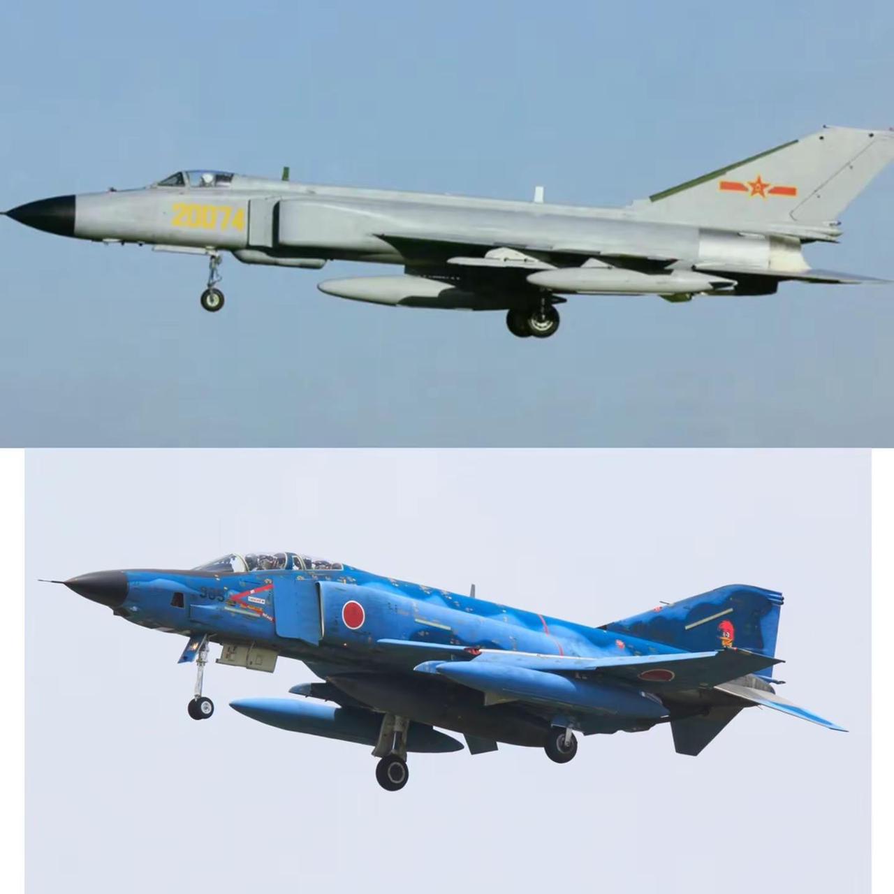 中日战斗机对比。纯国产和半进口。战斗机 军迷发烧友