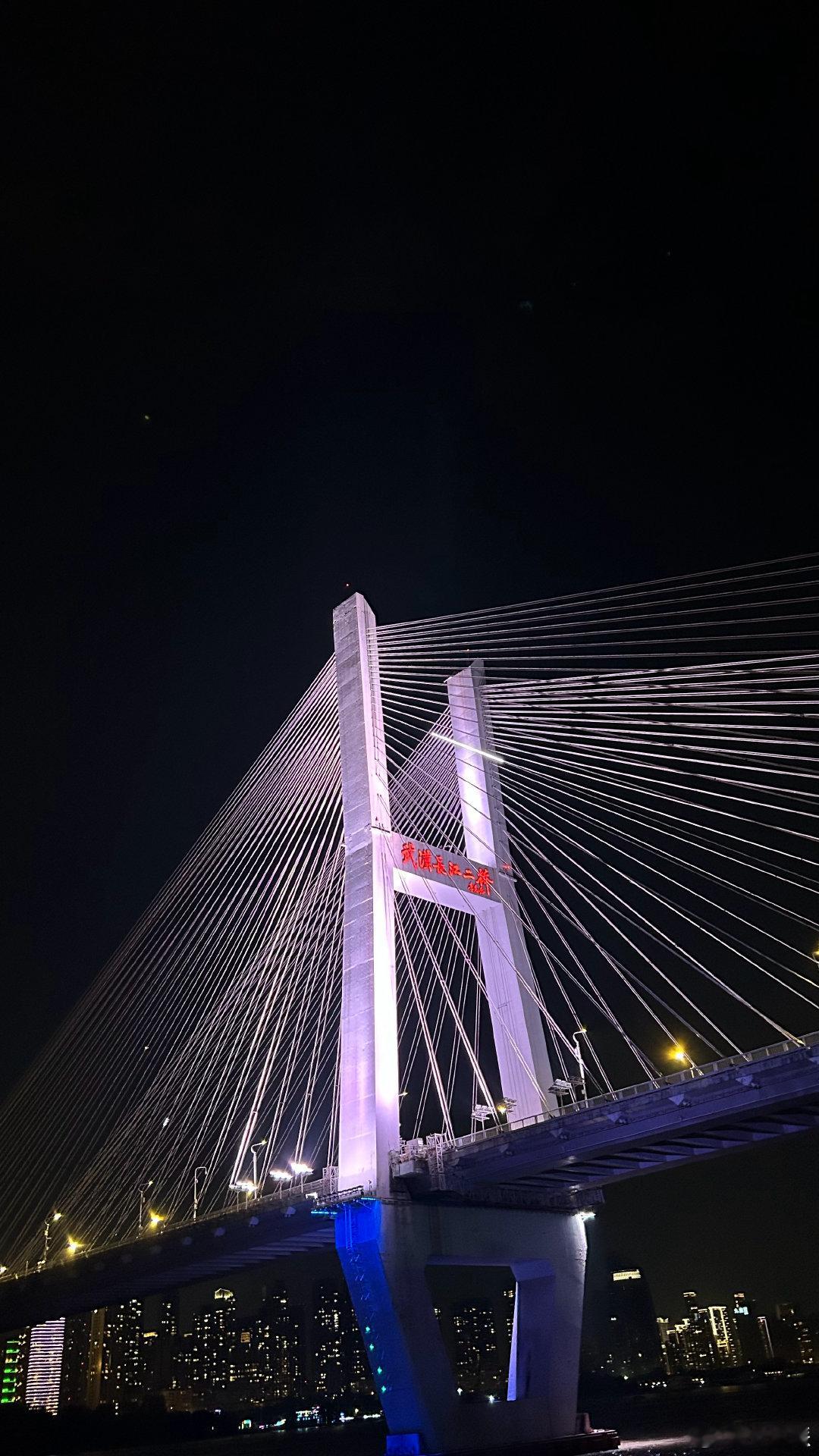 夜游长江。 武汉·长江荣耀号游船
