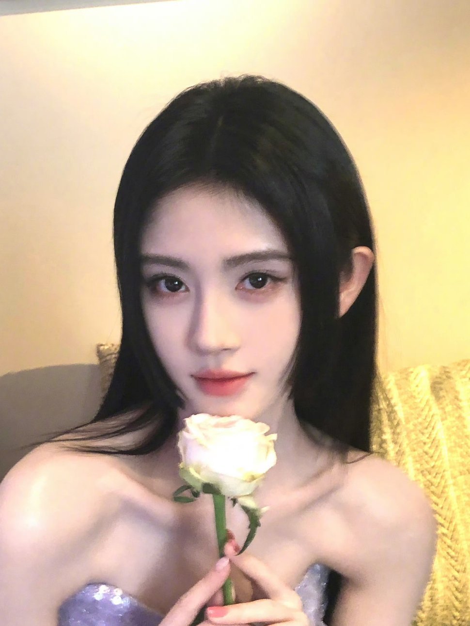 鞠婧祎杨采薇 ❤️鞠婧祎韩菱纱 ❤️你是銀河贈予我的星星，一遇見，便注定一生糾纏