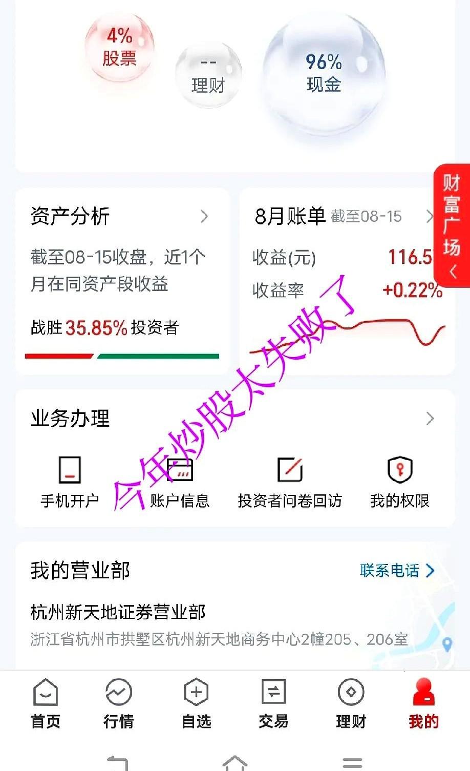 “2025年牛市里亏掉400块，我还跑赢了35%的人。”作者把截图甩进群里，一句