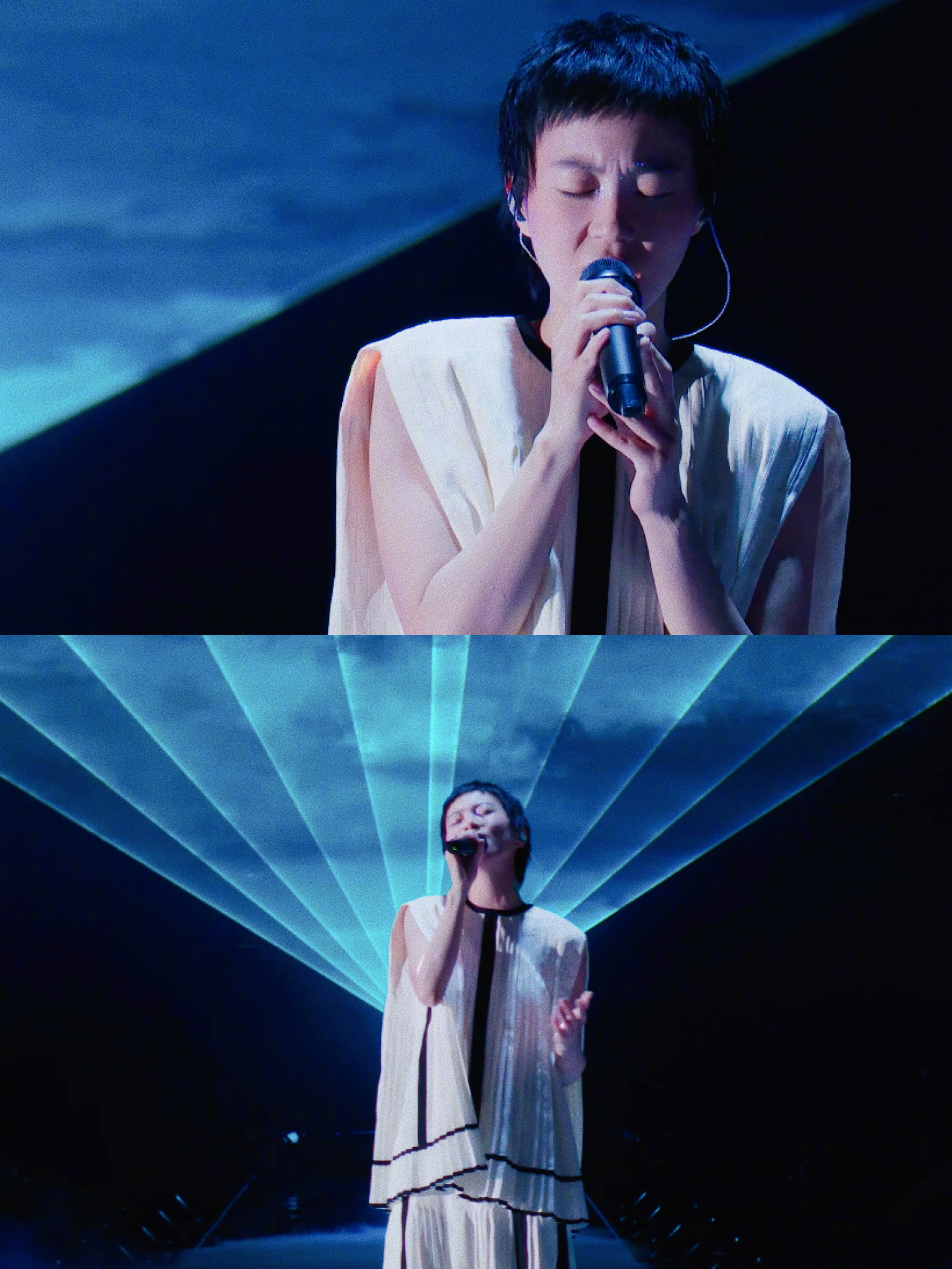 窦靖童 in Chanel 🎙️🌌✨  歌手2026 直播献唱《空中飞人》，