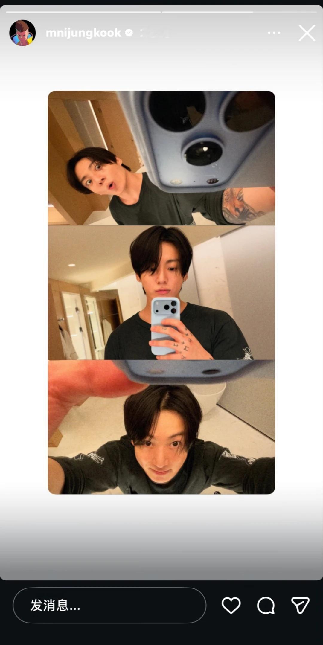 261008田柾国IG Story更新
BTS 防弹少年团