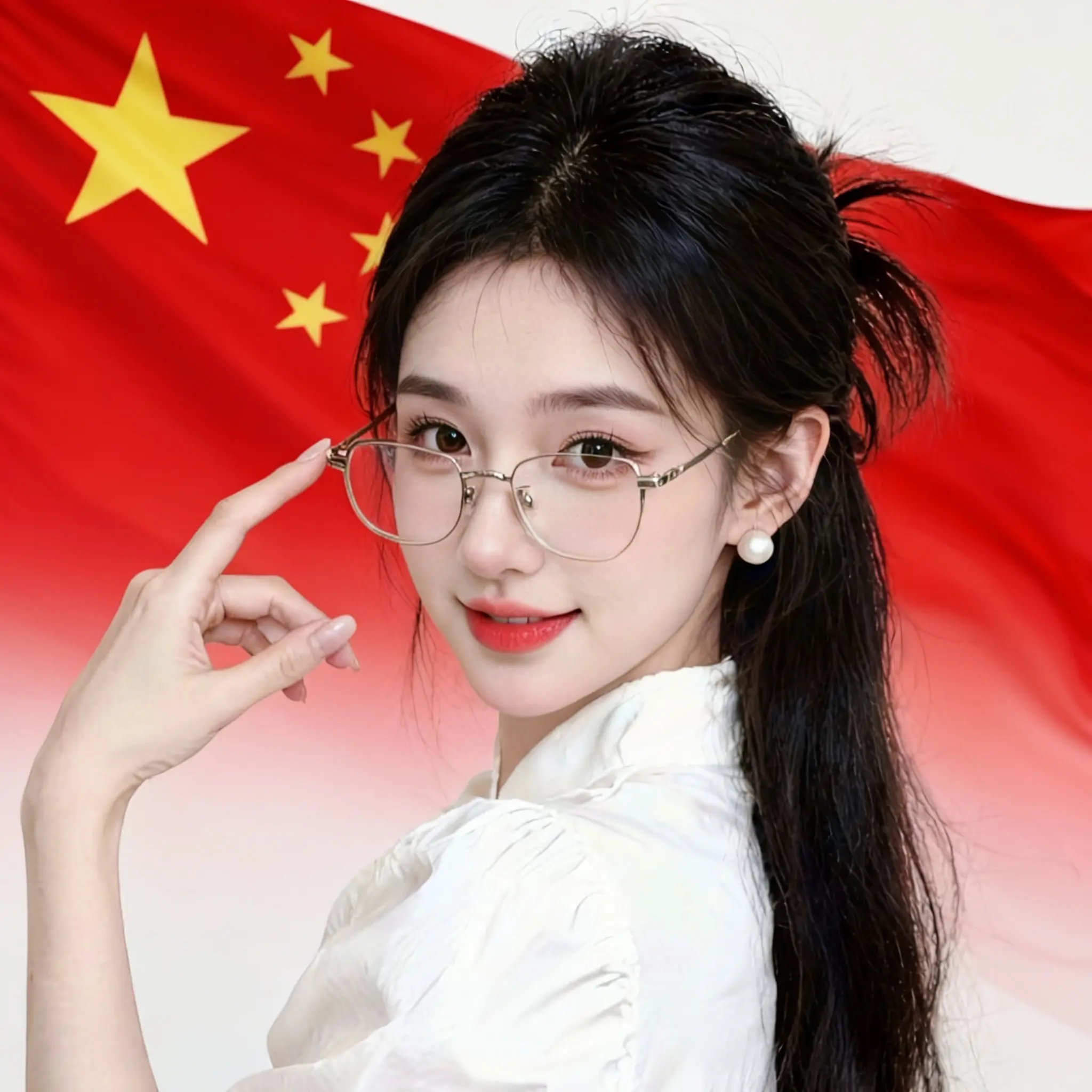 国庆专属头像 谁还没有🙂‍↔️。